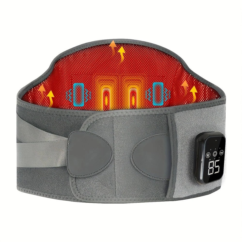 Heated Lower Back Brace For Back Pain Relief Back