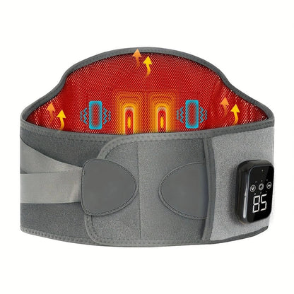 Heated Lower Back Brace For Back Pain Relief Back